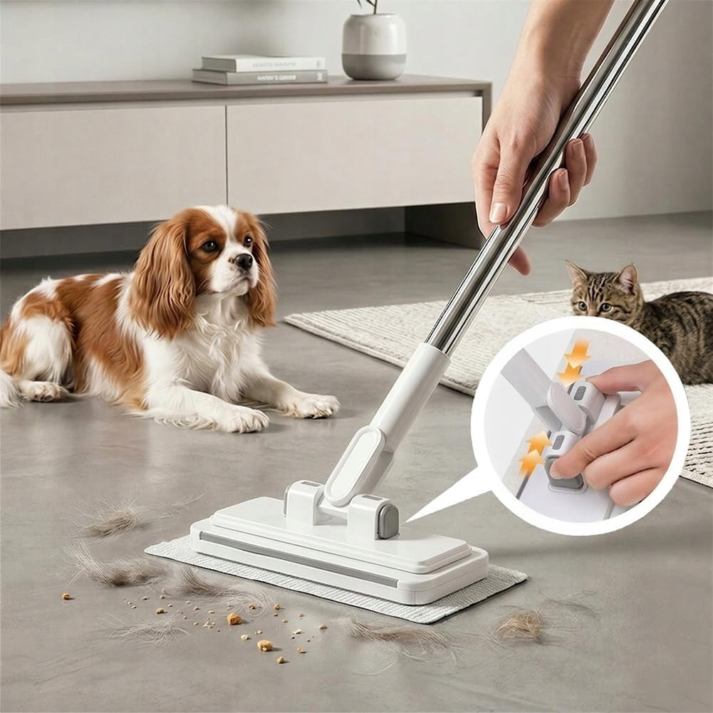 MOP WITH CLAMPING SYSTEM MOP WITH AUTOMATIC TELESCOPIC CLOTH REPLACEMENT Brand no brand
