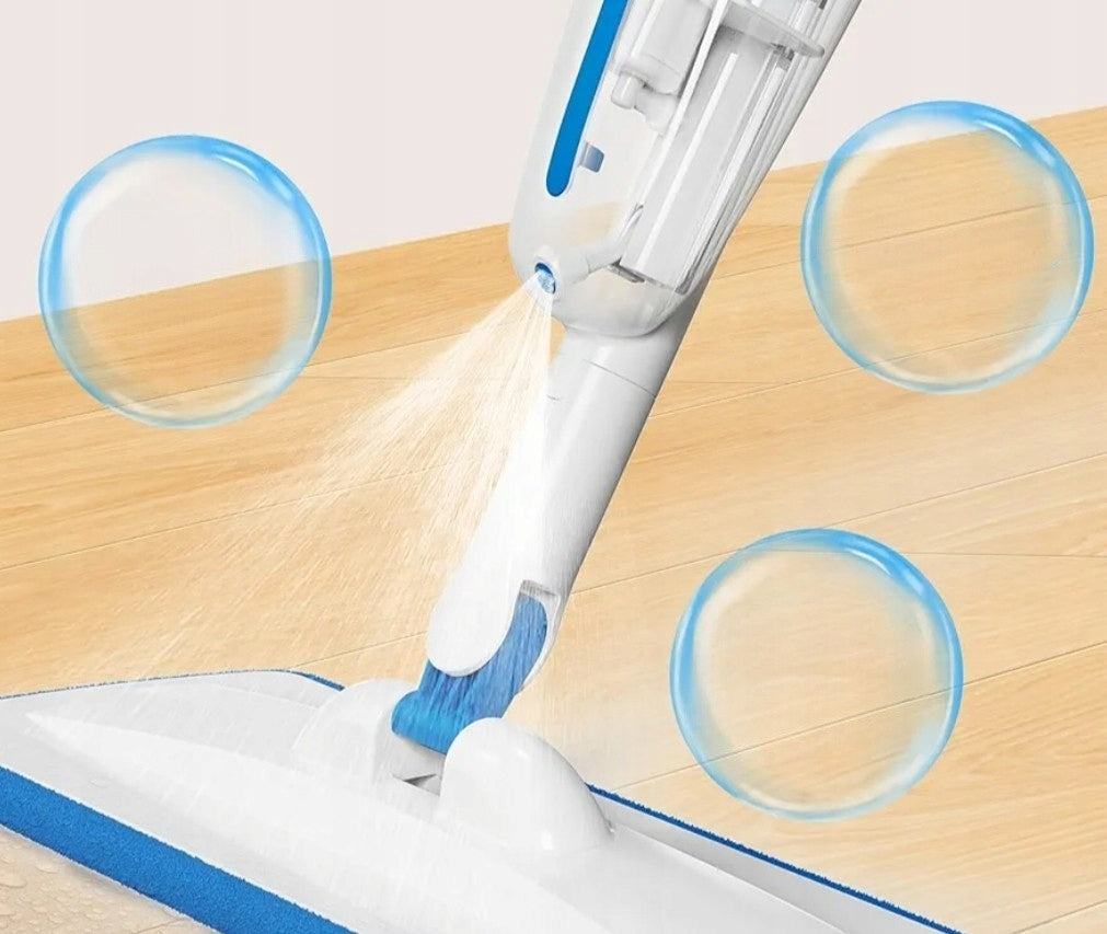 MOP WITH WASHER LIGHT FLOOR + 3X MICROFIBER CARTRIDGES 137cm + FREEBIE Packaging status original