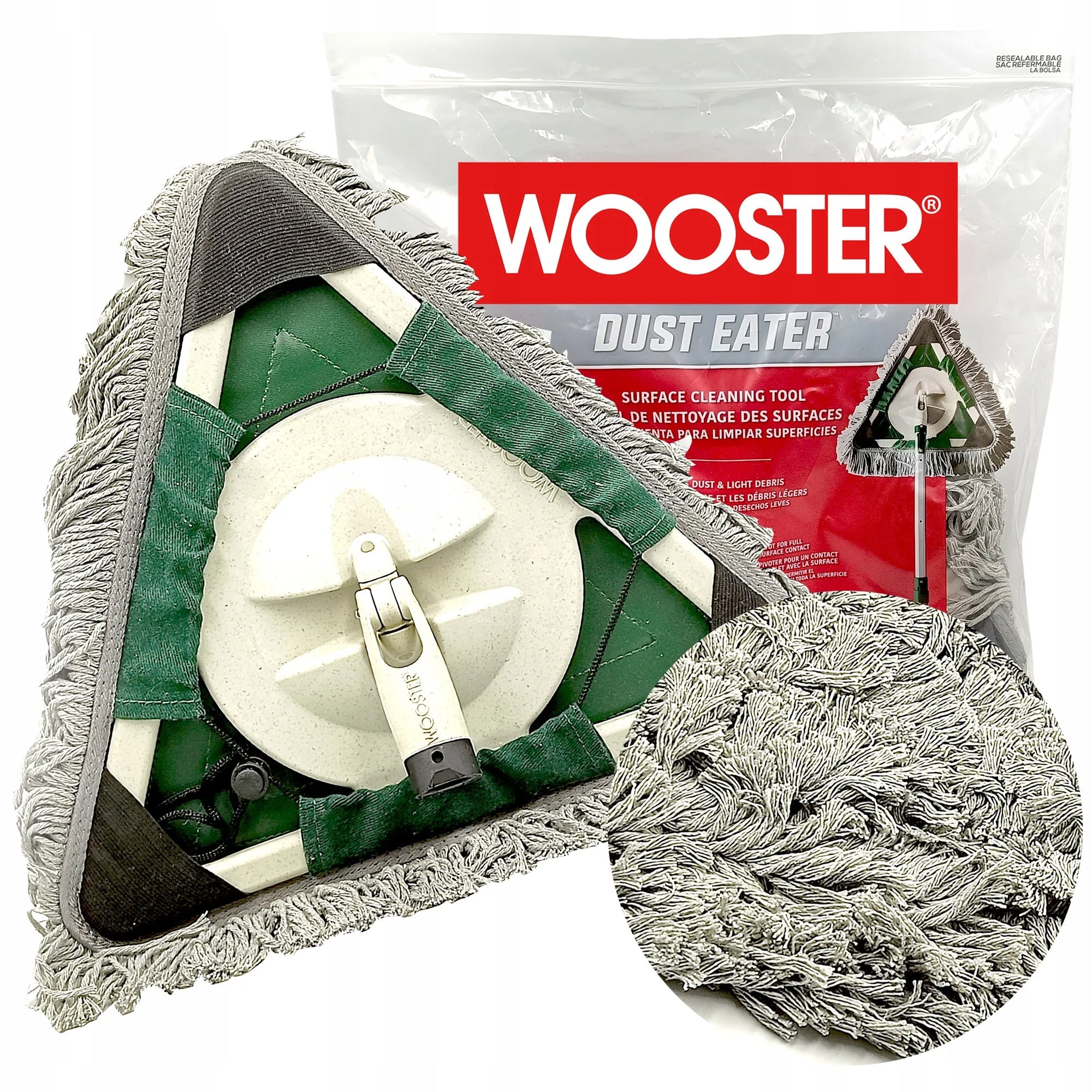 MOP WOOSTER For dust removal of walls and ceilings CLEANING PLASTER WALLS