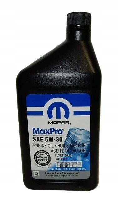 MOPAR 5W30 JEEP CHRYSLER DODGE 1L