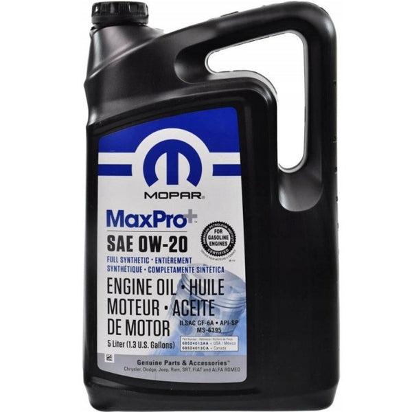 MOPAR MaxPro+ 0w20 5L