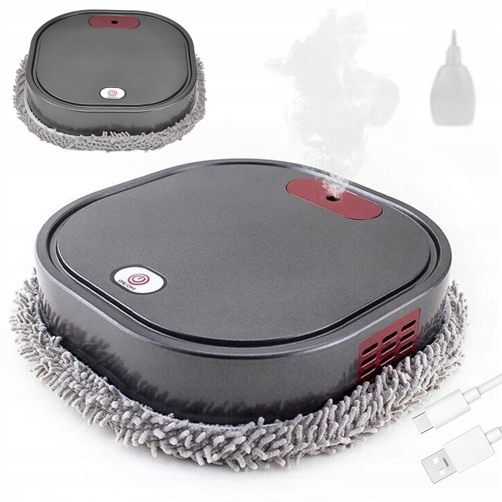 MOPPING FLOOR CLEANING ROBOT WITH SMART CHIP AND 3H CHARGING FOR HOME