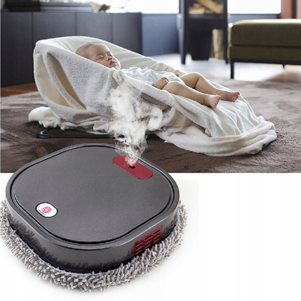 MOPPING ROBOT WITH WATER MIST 80ML CAPACITY 1500MAH LONG WORKING TIME Brand Bedee