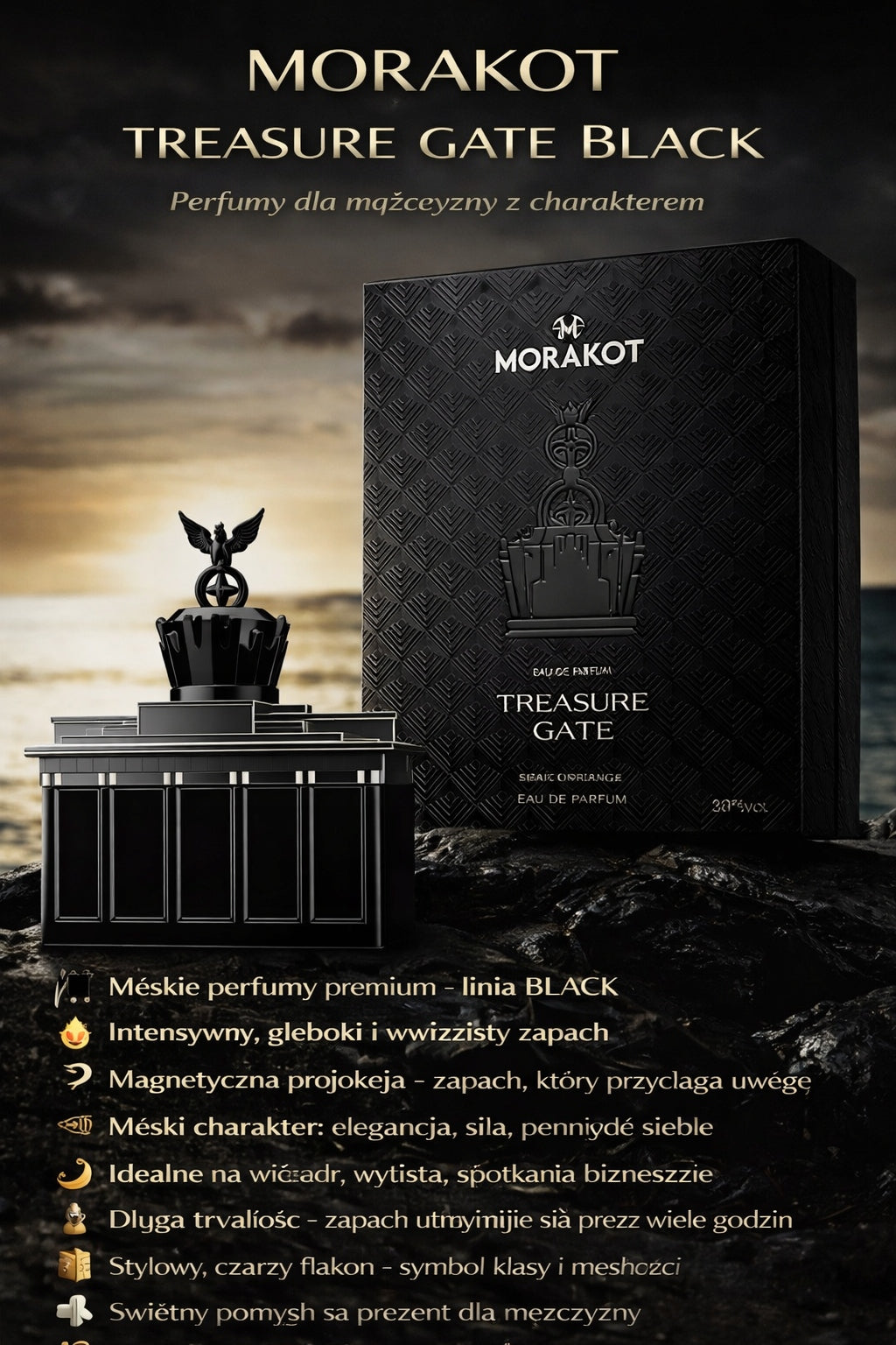 MORAKOT TREASURE GATE The smell of a guy with the character of style and confidence Brand no brand