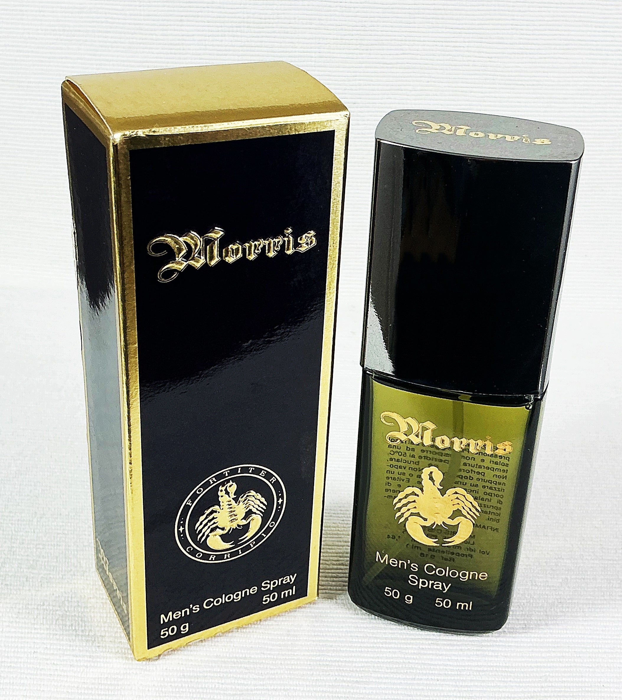 MORRIS MEN'S COLOGNE SPRAY 50 ML EARLY RELEASE UNIQUE Packaging status original