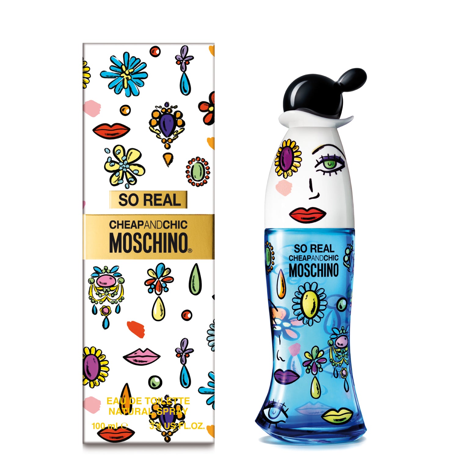 MOSCHINO Eau De Toilette Cheap & Chic So Real 100ml Brand Moschino
