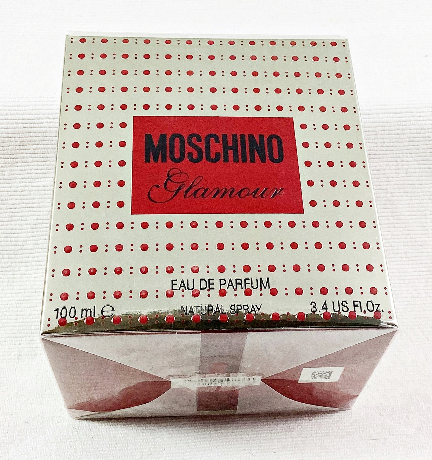 MOSCHINO GLAMOUR 100 ML EAU DE PARFUM UNIQUE Packaging status original
