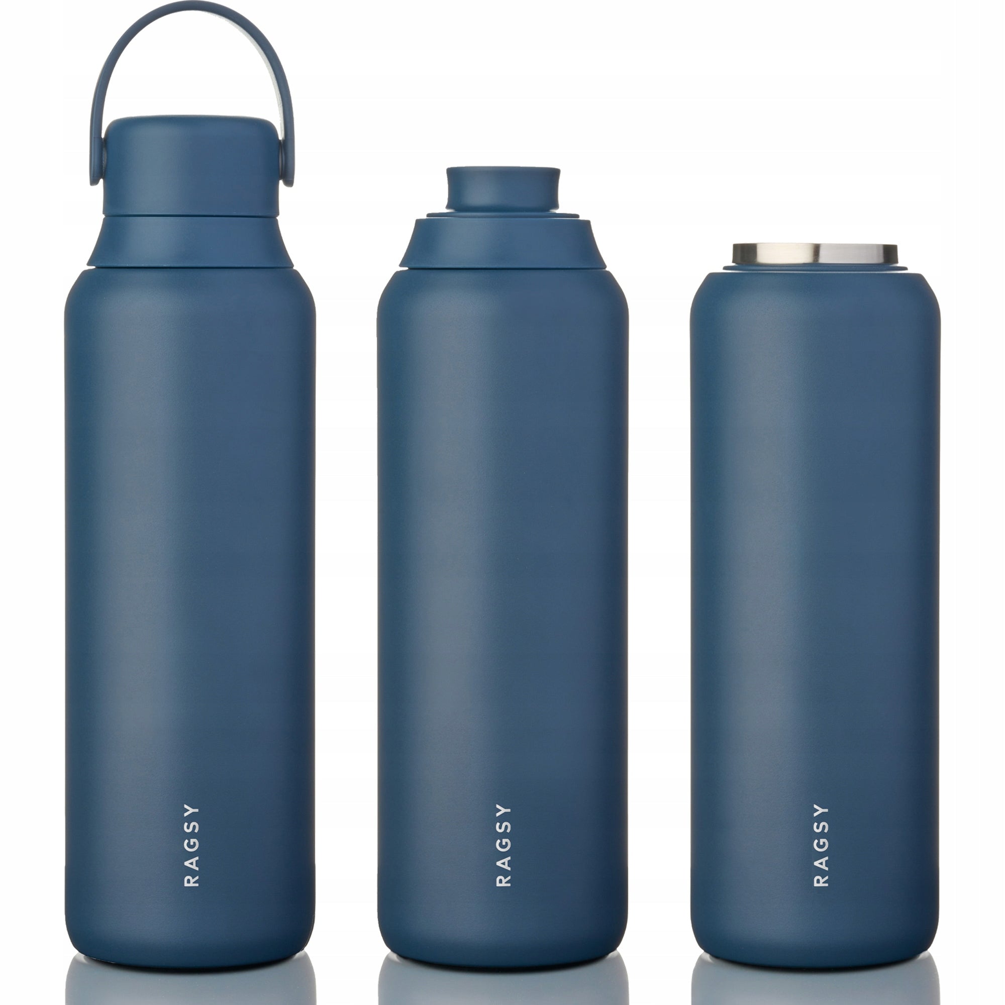 MOSHI Thermal Bottle with Ceramic Interior 1000 ml 14/28h - Ink Blue Packaging status original