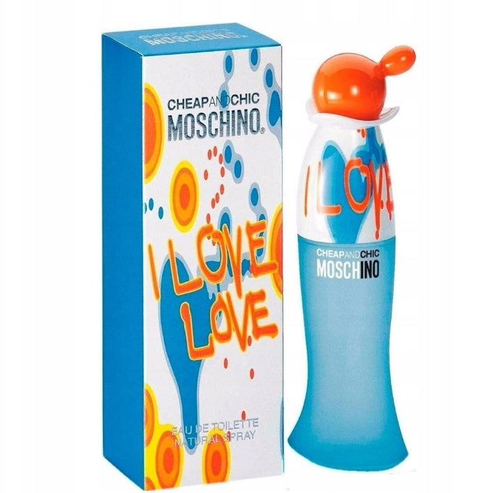 MOSHINO I LOVE LOVE EAU DE TOILETTE FOR WOMEN ORIGINAL WOMEN'S PERFUME