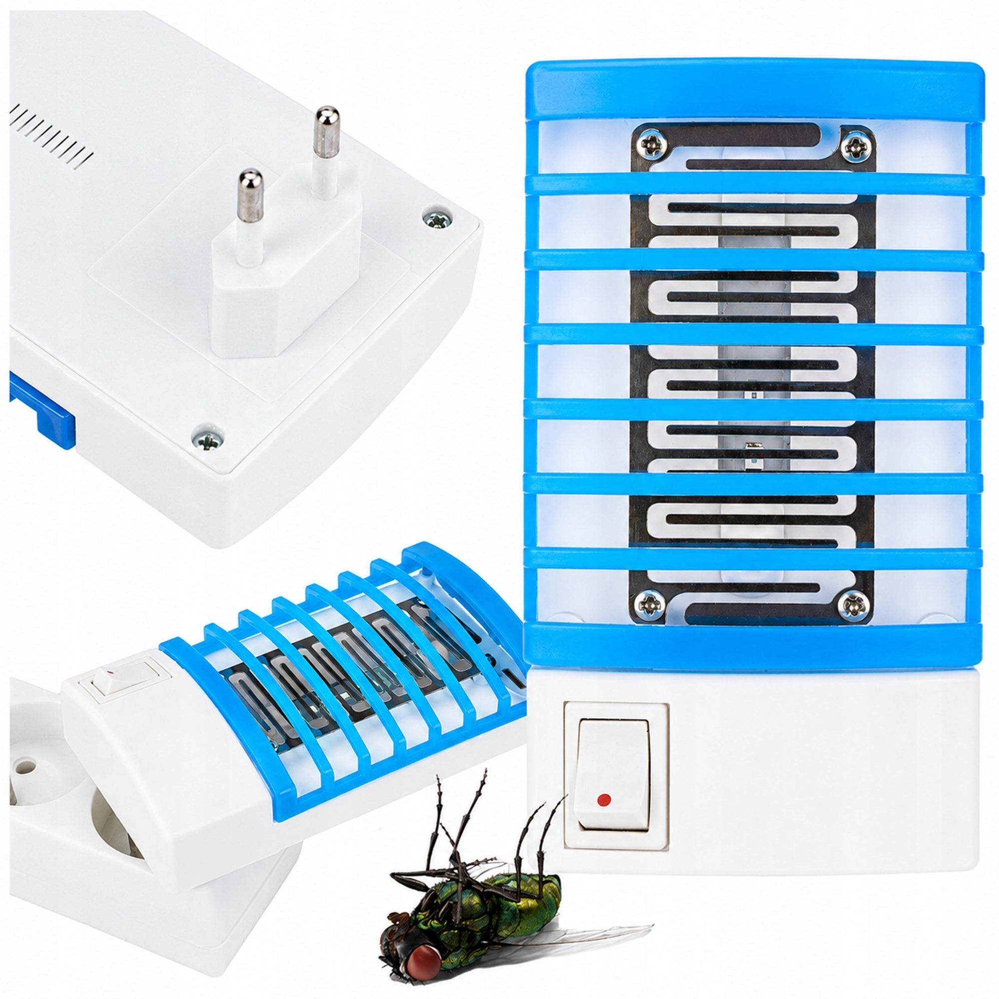 MOSQUITO TRAP LAMP FLIES MOTHS WASPS INSECTS INSECTICIDAL UV ELECTRIC 1W