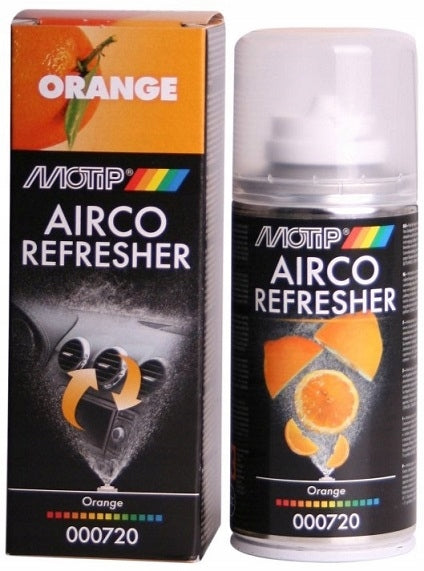 MOTIP CAR AIR CONDITIONING FRESHENER ORANGE 150ML