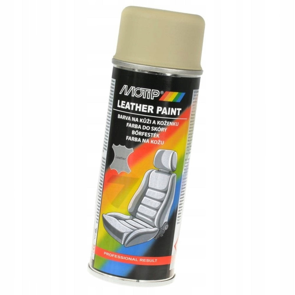 MOTIP Leather Vinyl Paint SKIN RENOVATION SPRAY 200ml BEIGE