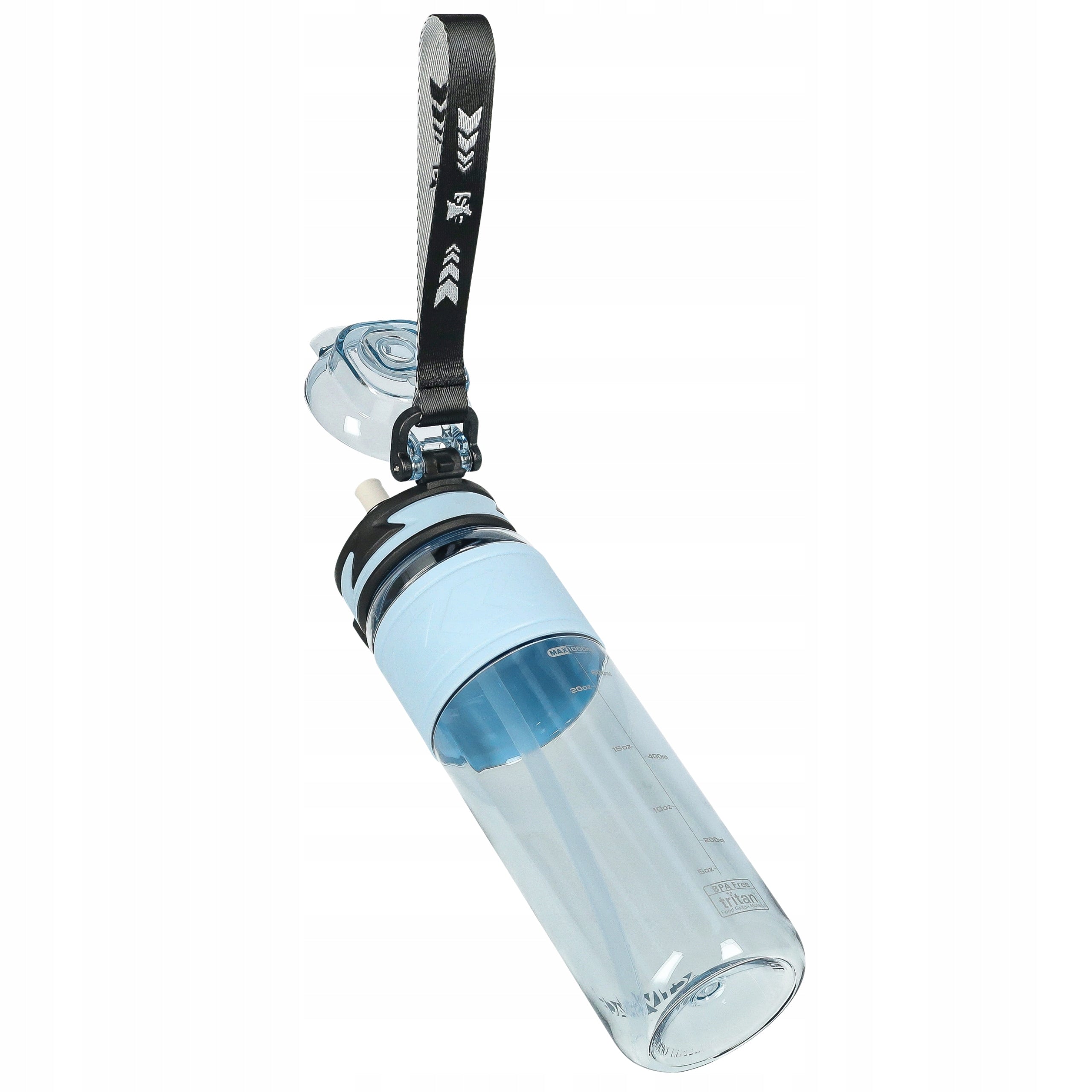 MOTIVATIONAL WATER BOTTLE SPORTS WATER BOTTLE WITH MEASURING CUP FITNESS GYM 1L PRO Manufacturer code 5904183609379
