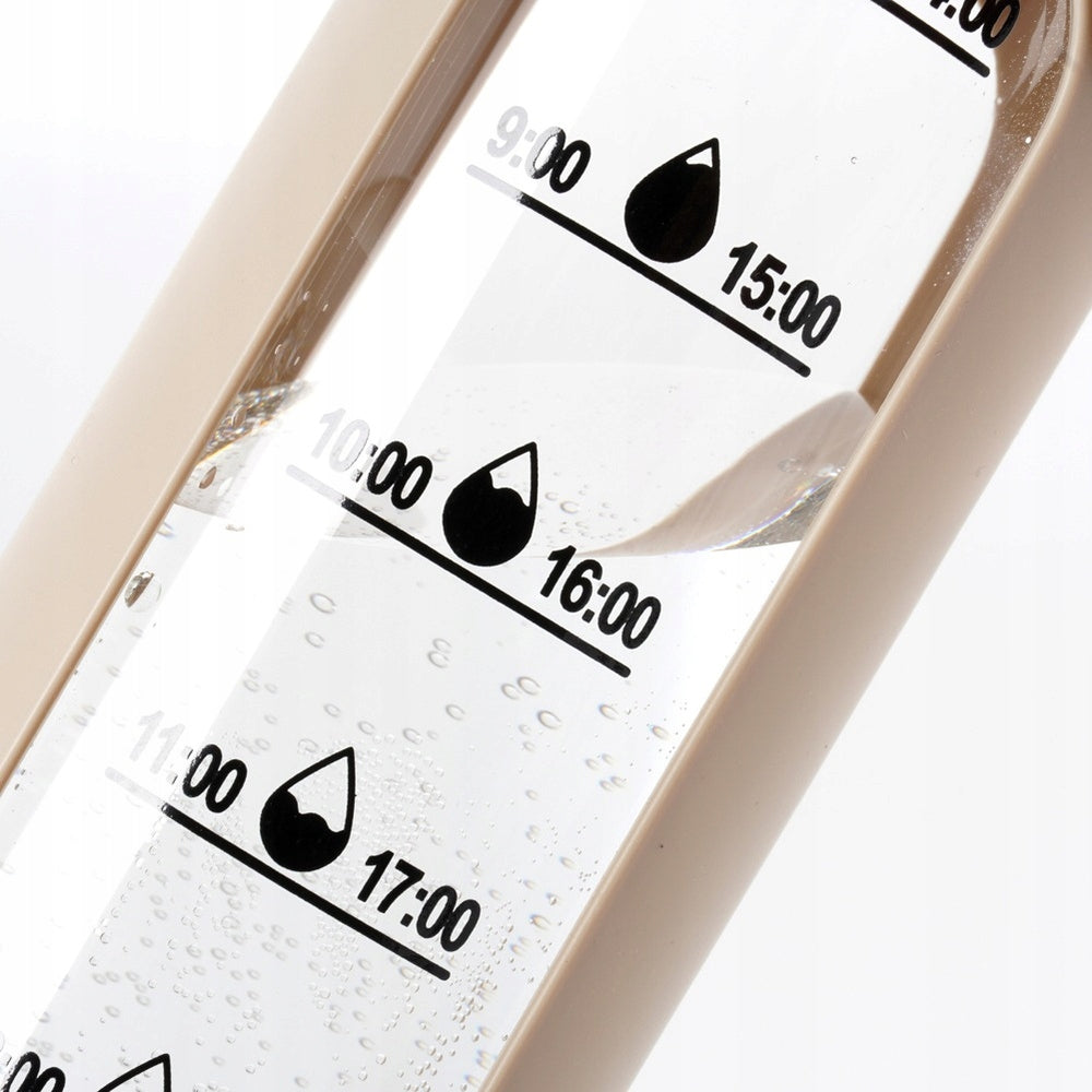 MOTIVATIONAL water bottle glass drinks silicone large water bottle sport 0,6L Brand Vilde