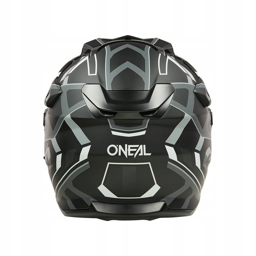 MOTO DUAL ADVENTURE full helmet O'Neal D-SRS SQUARE black grey S 55-56cm Packaging status original