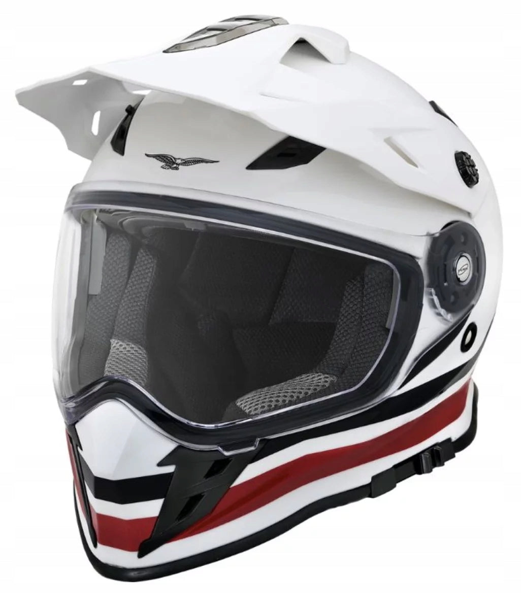 MOTO GUZZI Motorcycle Helmet V85 FF White - M