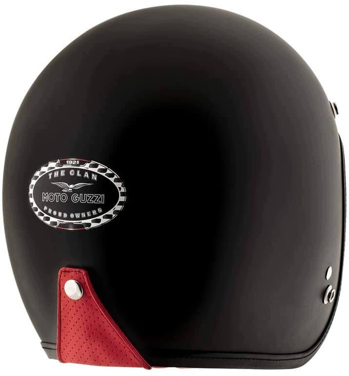 MOTO GUZZI Open Helmet The Clan Black - XS Size XS