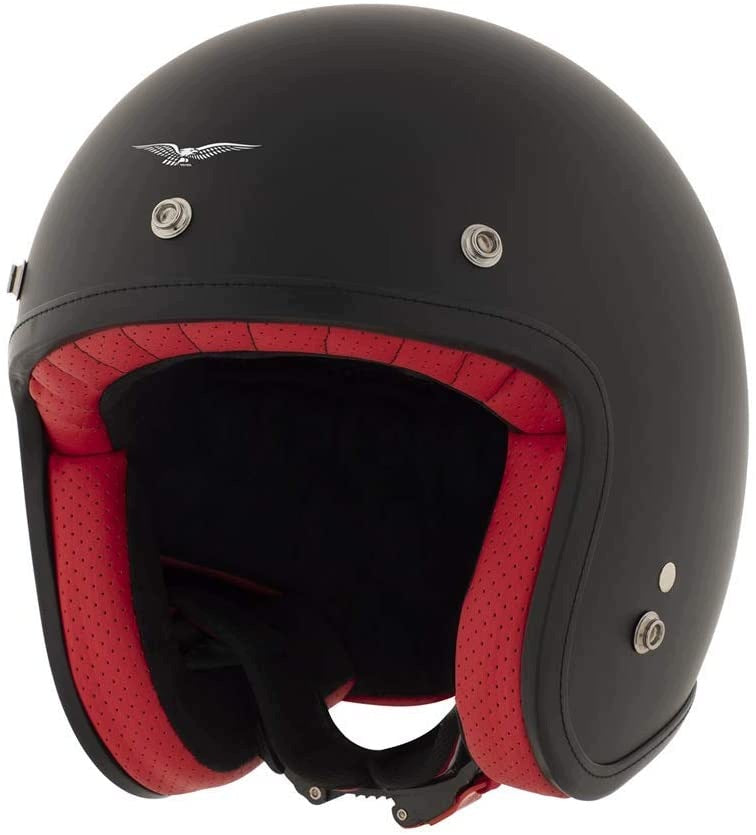 MOTO GUZZI Open Helmet The Clan Black - XS