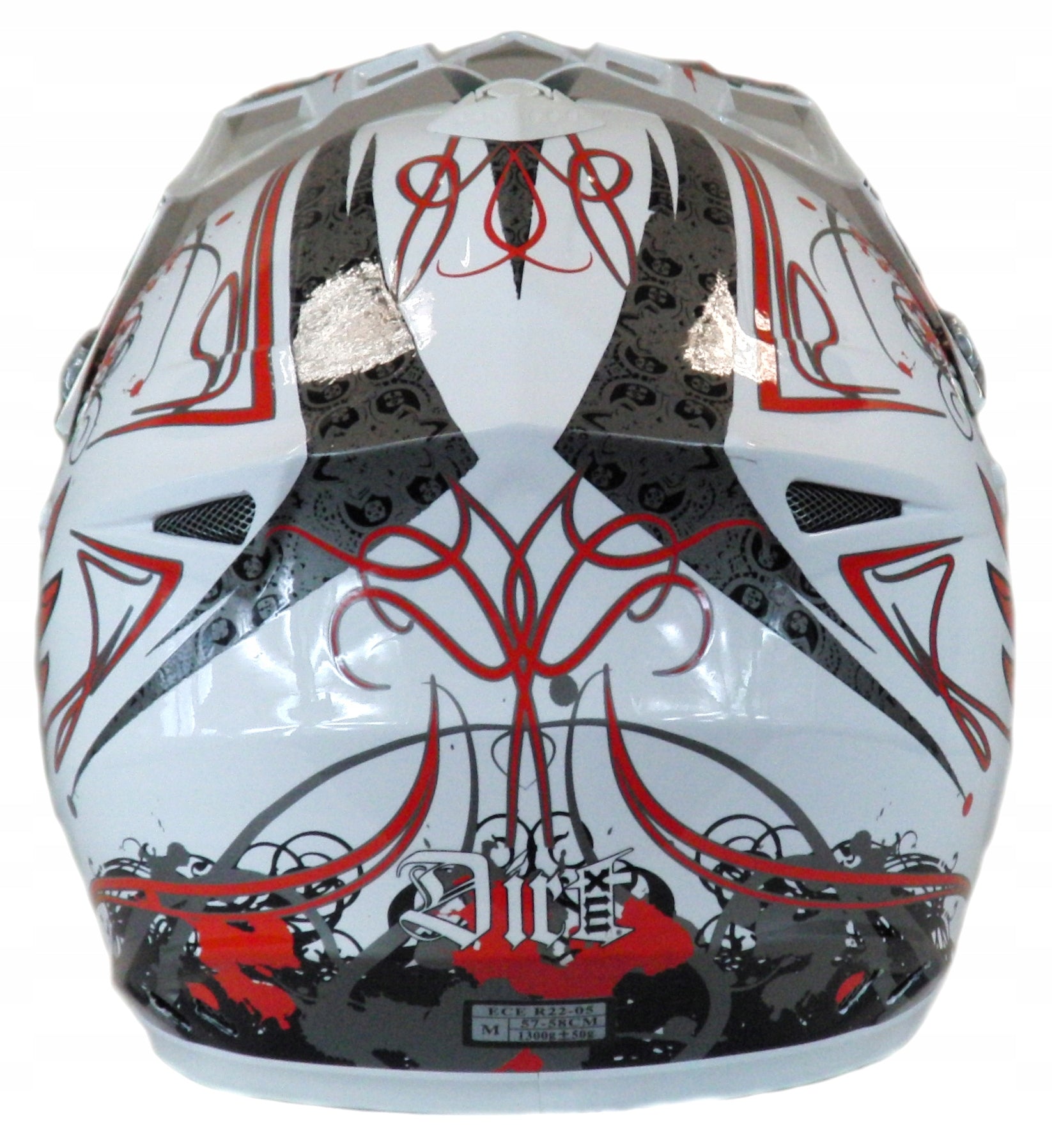 MOTOCROSS ENDURO KASK CARBON CFK CZERWONY L NOWY CENA DET. 549,- Manufacturer's catalog number 00000040002009