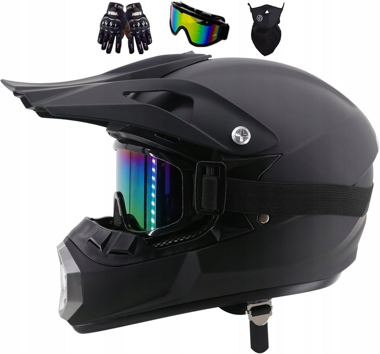 MOTOCROSS MOTORCYCLE HELMET MTB ATV OFFROAD DH SIZE M