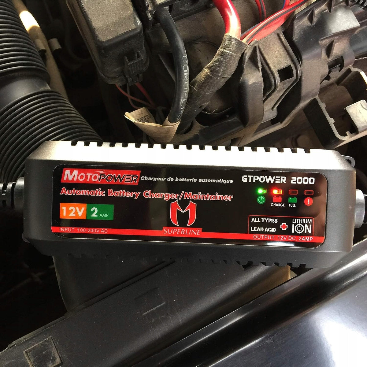 MOTOPOWER MP00207A Automatic charger 12V 2A Packaging status original