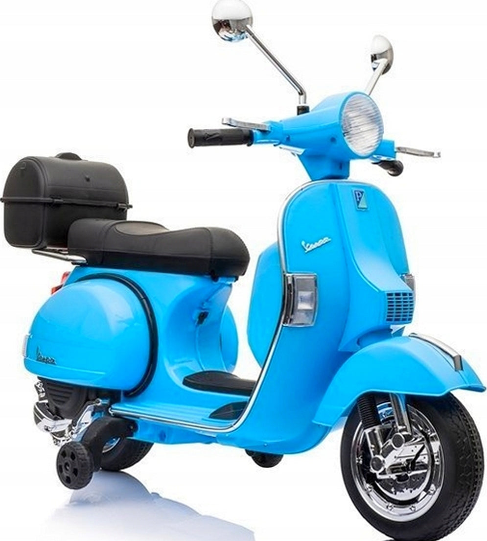 MOTOR 2 WHEEL VESPA AKUMULATPR 12V 2 MOTORS 45W BLUE