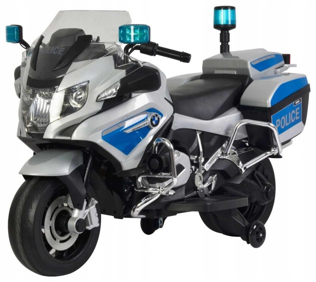 MOTOR BMW police with rooster motorbike for battery FOR CHILDREN lights Brand Ramiz