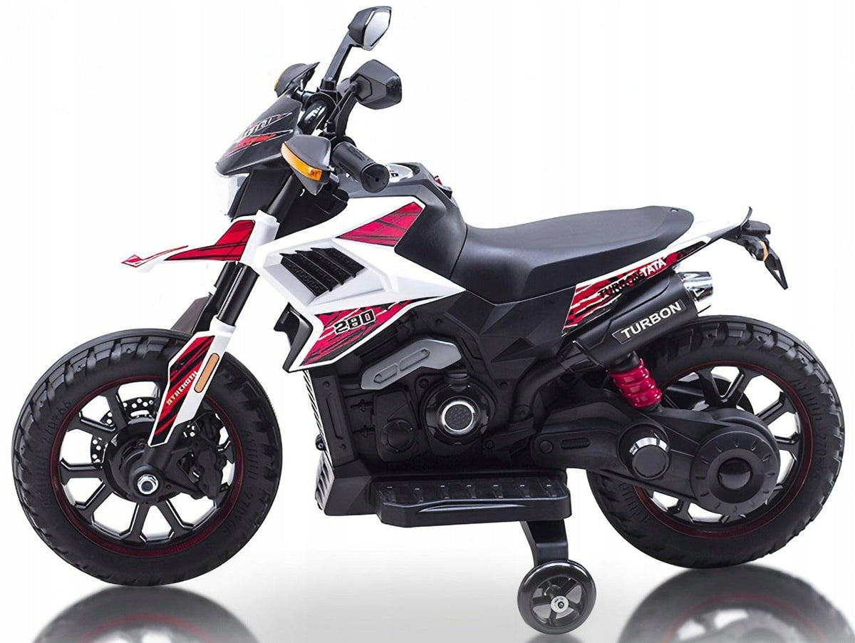MOTOR CROSS DL MOTORCYCLE for LED battery, SOUNDS, LEATHER Manufacturer code DL-PH