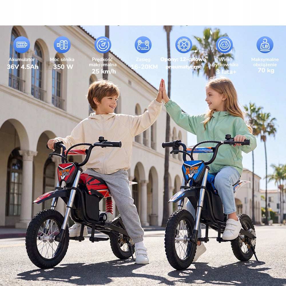 MOTOR CROSS battery Child 350W to 19-22km 36V4.5Ah Powerful Packaging status original