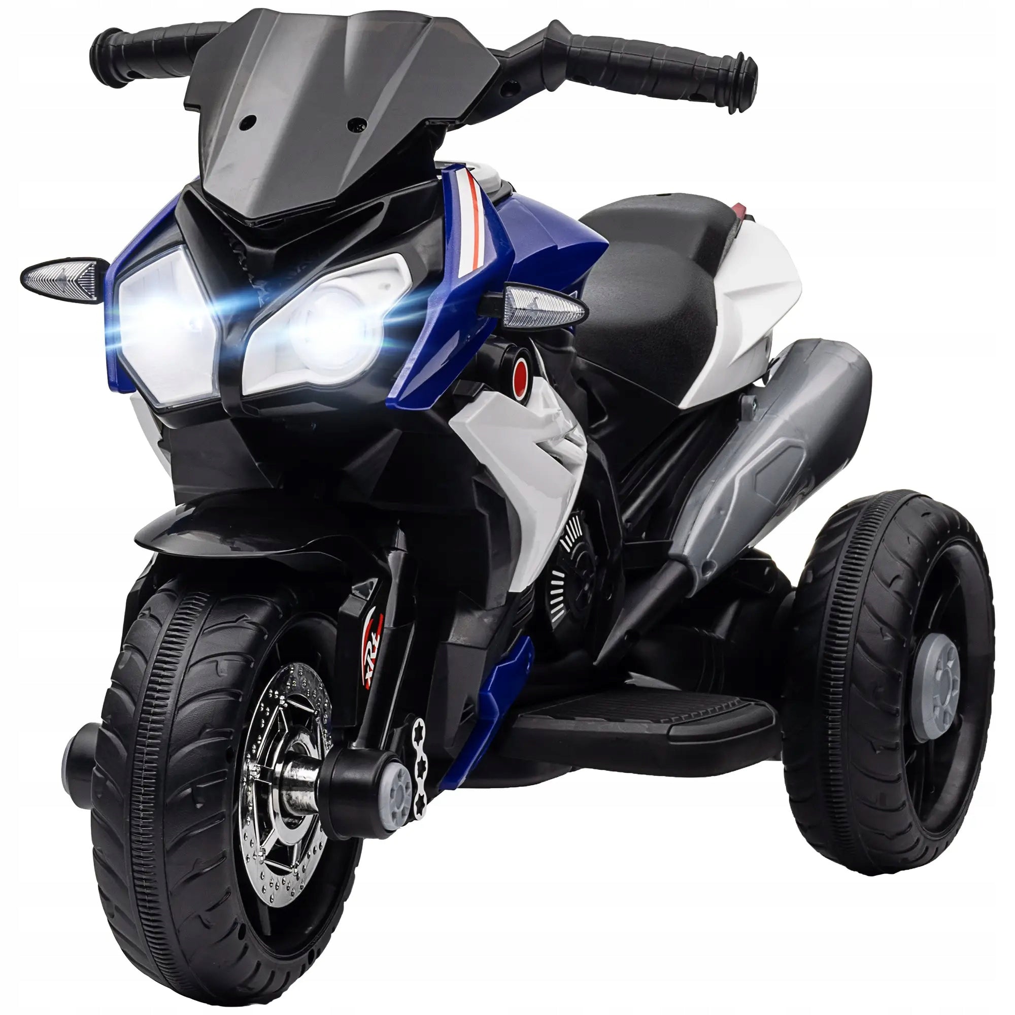 MOTOR ELECTRIC RIDE FOR CHILDREN 6V LIGHTS SOUNDS 3KM/H BLUE Brand Homcom
