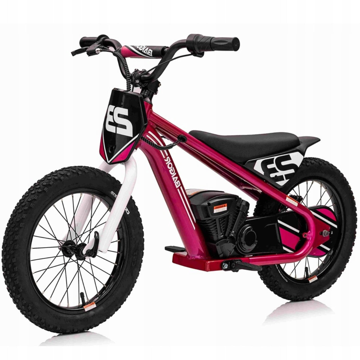 MOTOR FOR CHILDREN'S BATTERY 25 KM/H 3 SPEEDS PUMPED WHEELS PINK