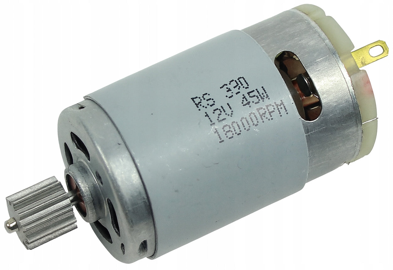 MOTOR, MOTOR 12V 18000 + cables + plug, model 390