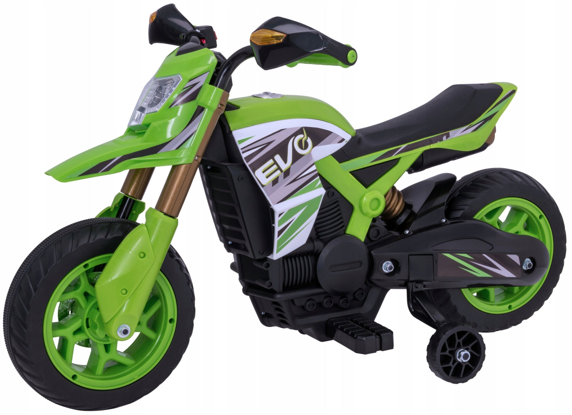 MOTOR MOTORBIKE FOR ELECTRIC BATTERY FOR CHILDREN LIGHTS SAFE Brand Evo