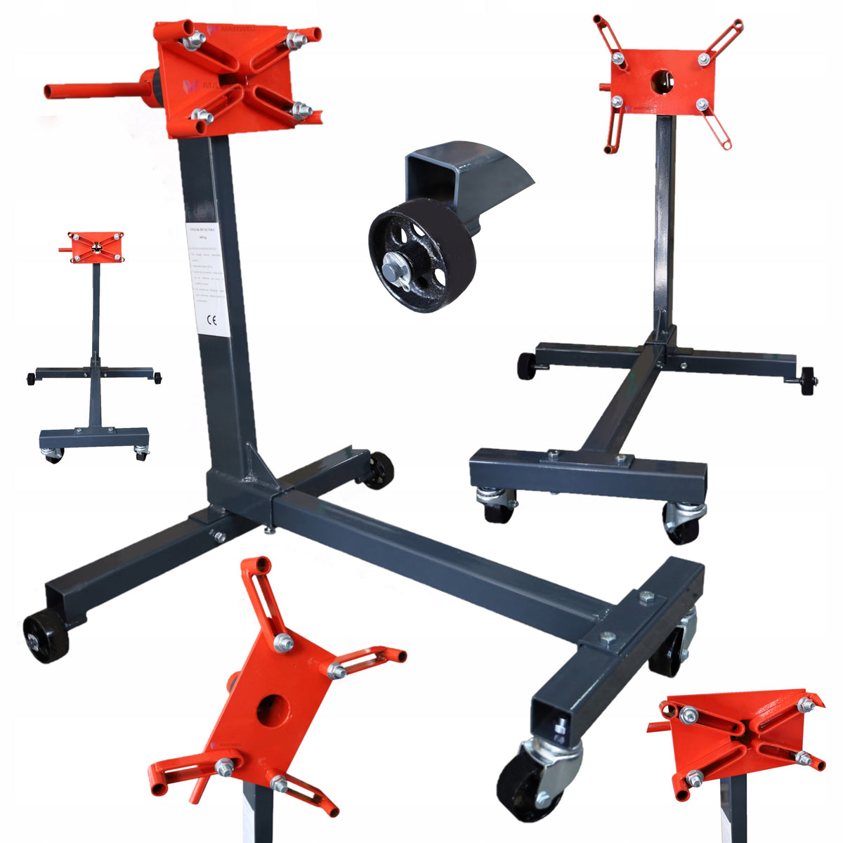 MOTOR MOUNTING RACK 500KG ROTATING GRUBBER Brand Grubber