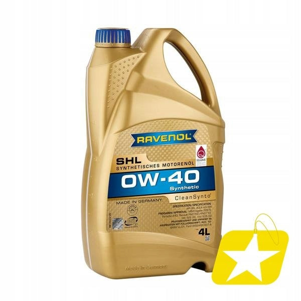 MOTOR OIL CLEANSYNTO (4L) 0W40 ,API SN, ACEA A3, B4, Packaging volume 4 l