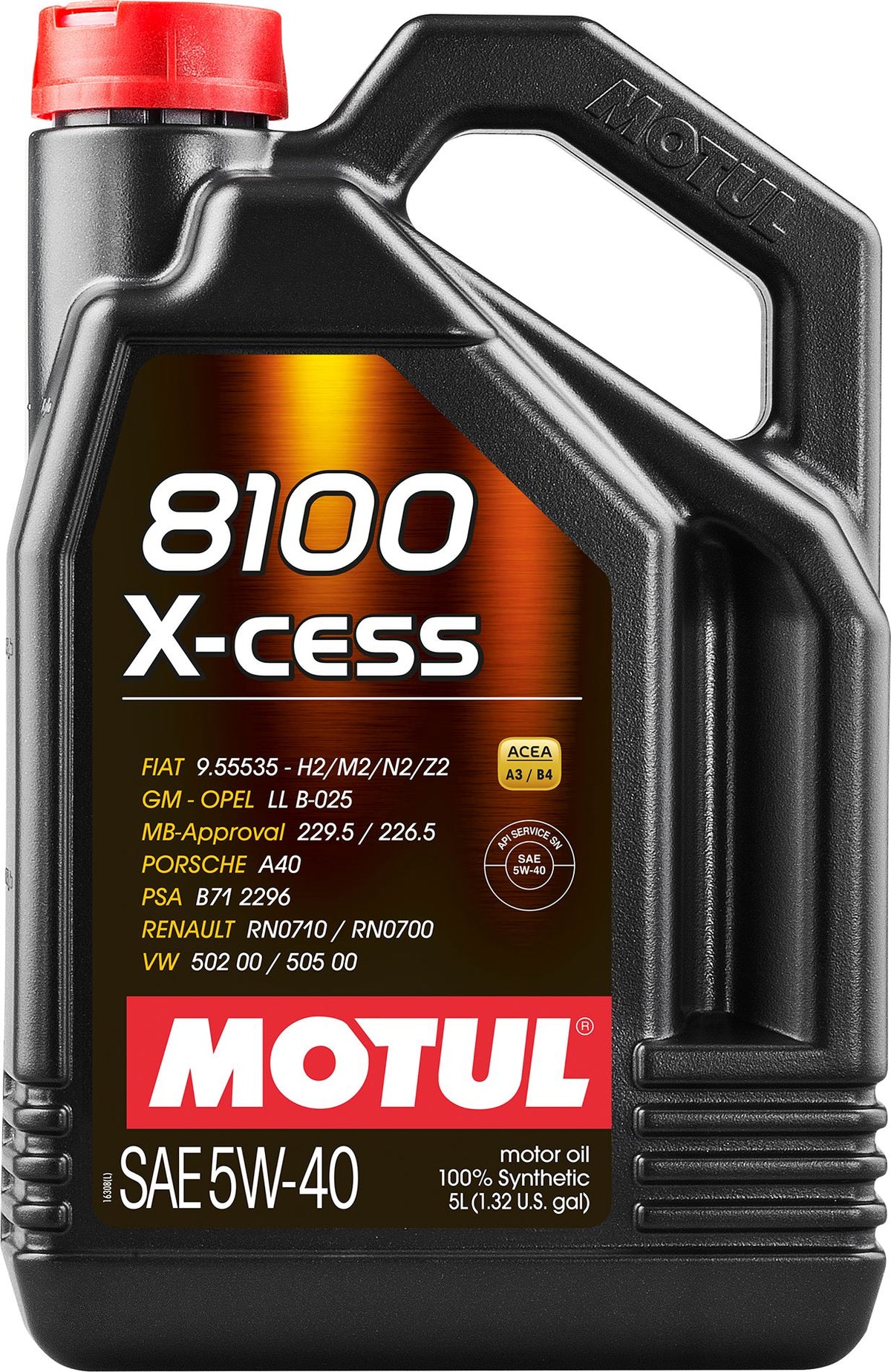 MOTOR OIL MOTUL 8100 X-CESS 5W40 5L + pendant