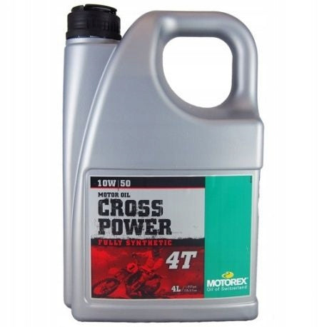 MOTOR OIL SYNTHETIC CROSS MOTOREX 4T 10W50 4L