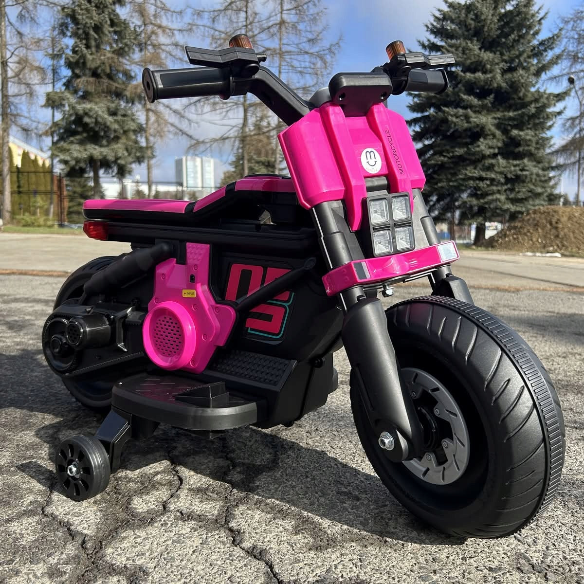 MOTOR On Rechargeable Battery FOR KIDS SOUNDS LED BOARDS Manufacturer code MOTO-S-11-RÓŻOWY