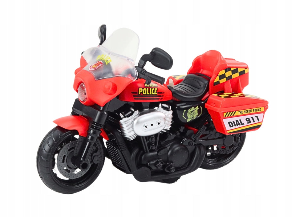 MOTOR Police Toy MOTORCYCLE For Boy POLICE MOTORCYCLE Car Packaging status original