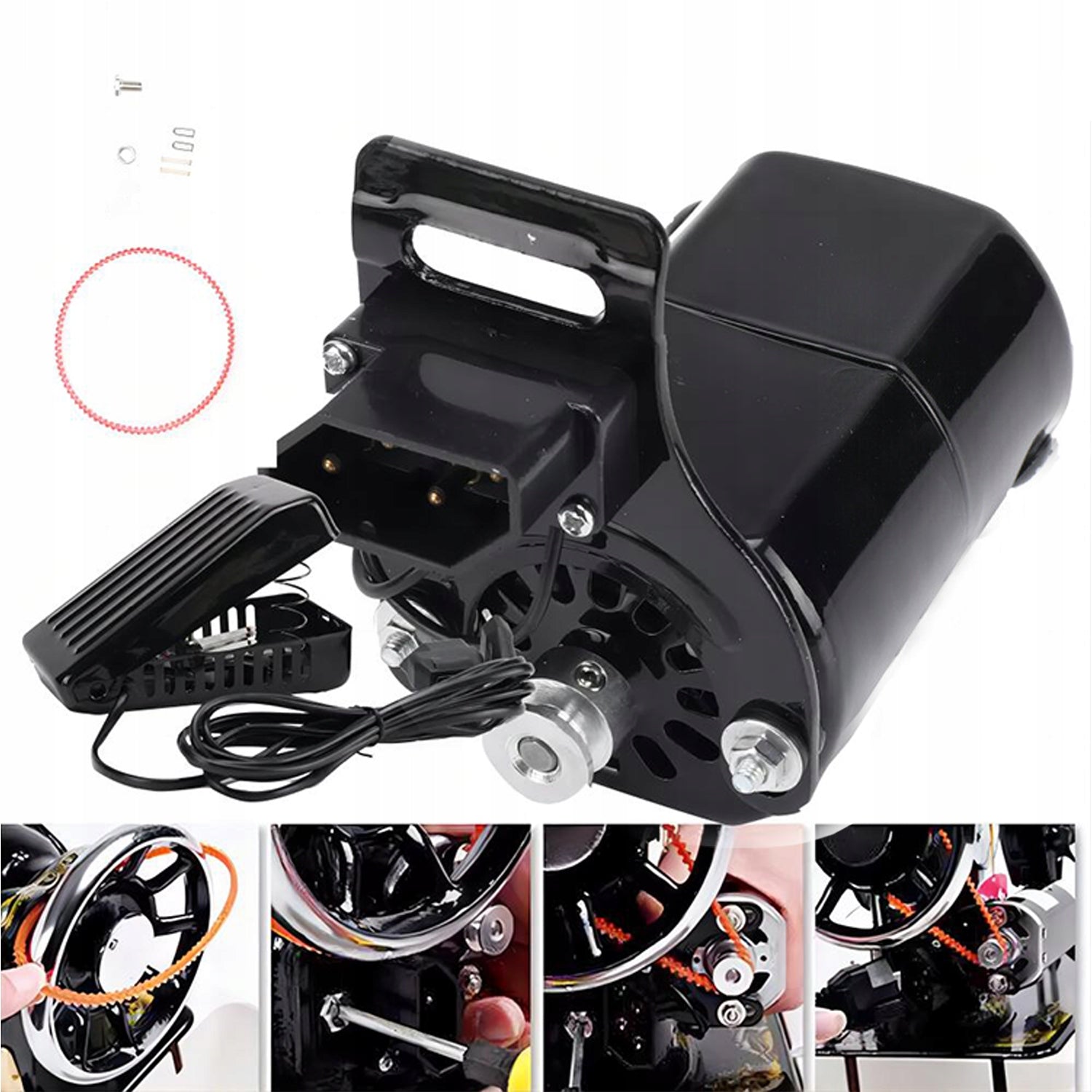 MOTOR SEWING MACHINE WITH PEDAL 8000RMP 180W HIGH TORQUE Manufacturer code REBTQ3711