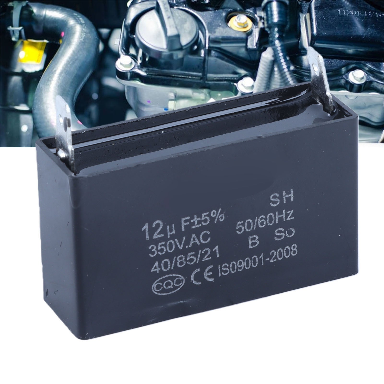 MOTOR STARTING CAPACITOR 350VAC 12UF Packaging status original