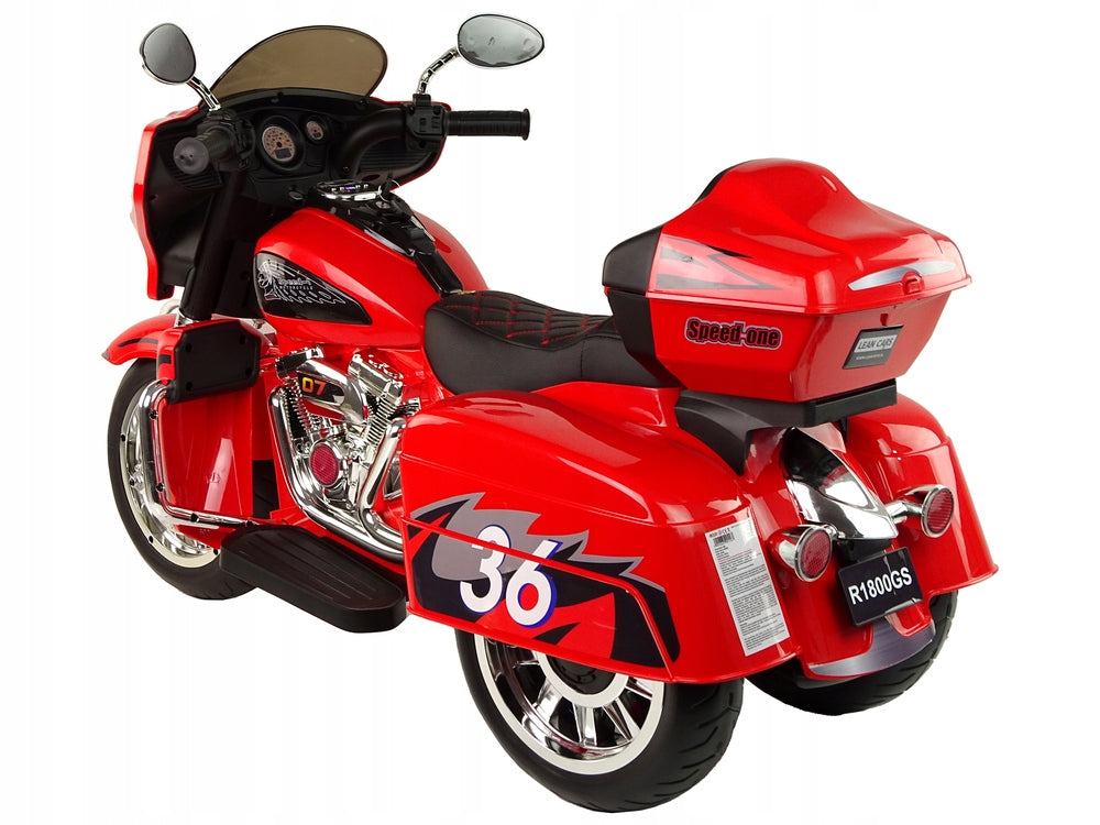 MOTORBIKE BATTERY VEHICLE FOR CHILDREN AUDIO MP3 BT + LED LIGHTS Manufacturer code 5904221454022