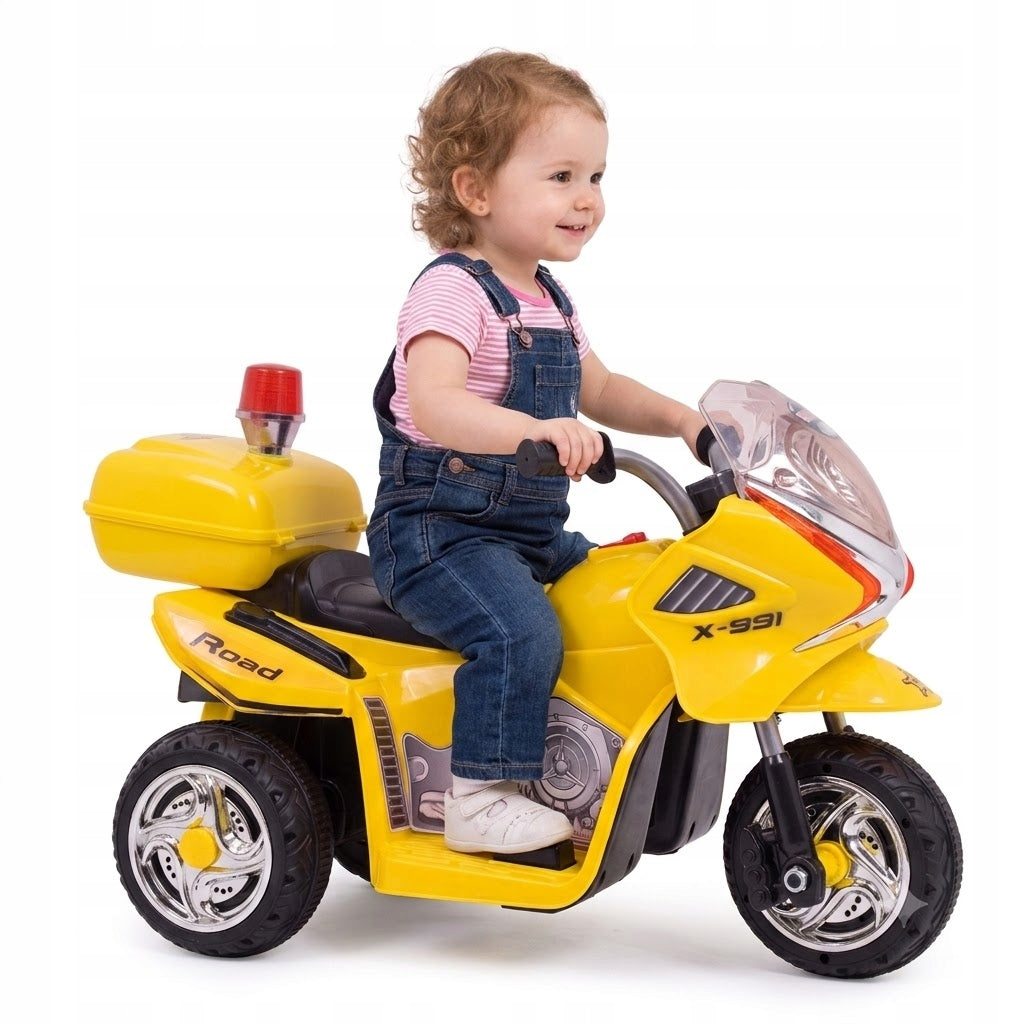 MOTORBIKE, POLICE MOTORBIKE WITH ROOSTER/WXE368
