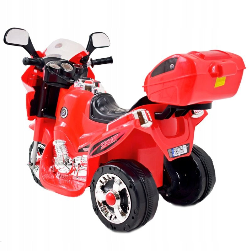 MOTORBIKE, RACER MOTORBIKE WITH TRUNK AND SOUNDS/MOTOR-518 Brand Import Super-toys
