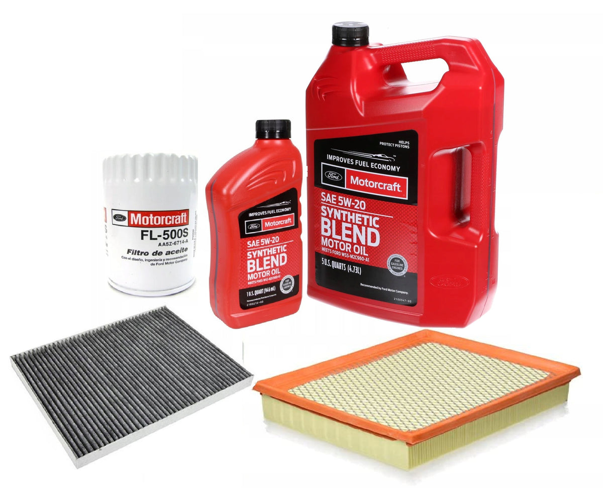 MOTORCRAFT 5IN20 FORD EDGE 3.5 FILTER SET