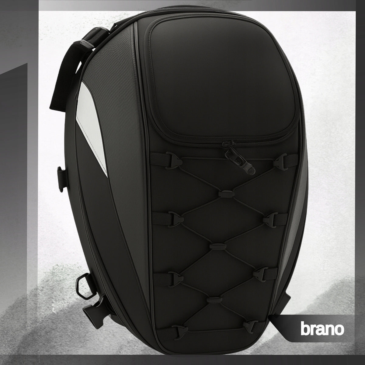 MOTORCYCLE BACKPACK 2in1 HELMET BAG SEAT COVER WATERPROOF MOTO Packaging status original