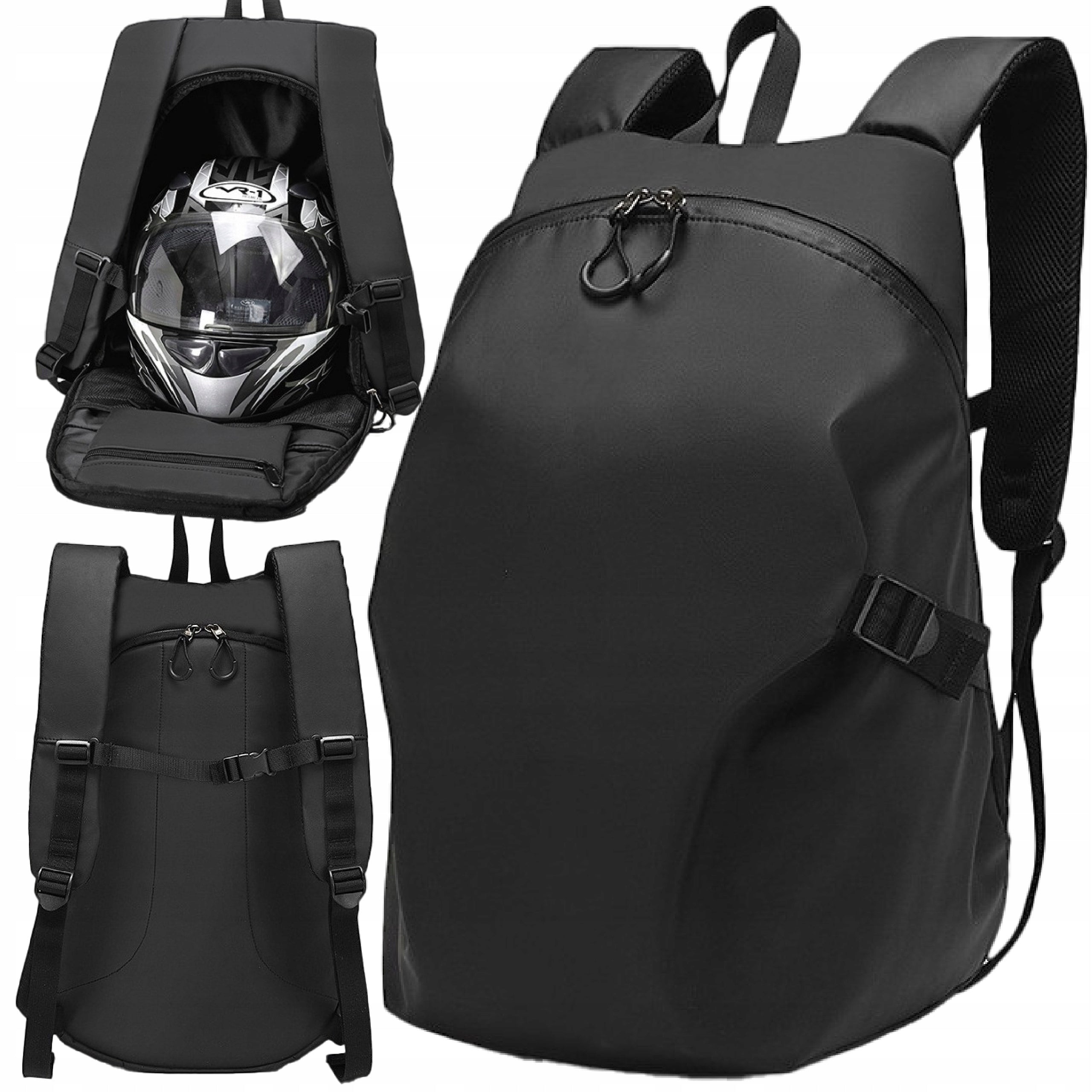MOTORCYCLE BACKPACK LAPTOP FOR A HELMET, 30 L, WATERPROOF FOR A MOTORCYCLE, LARGE CAPACITY