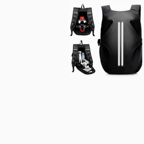 MOTORCYCLE BACKPACK WATERPROOF HELMET FOR MEN AND WOMEN REFLECTIVE