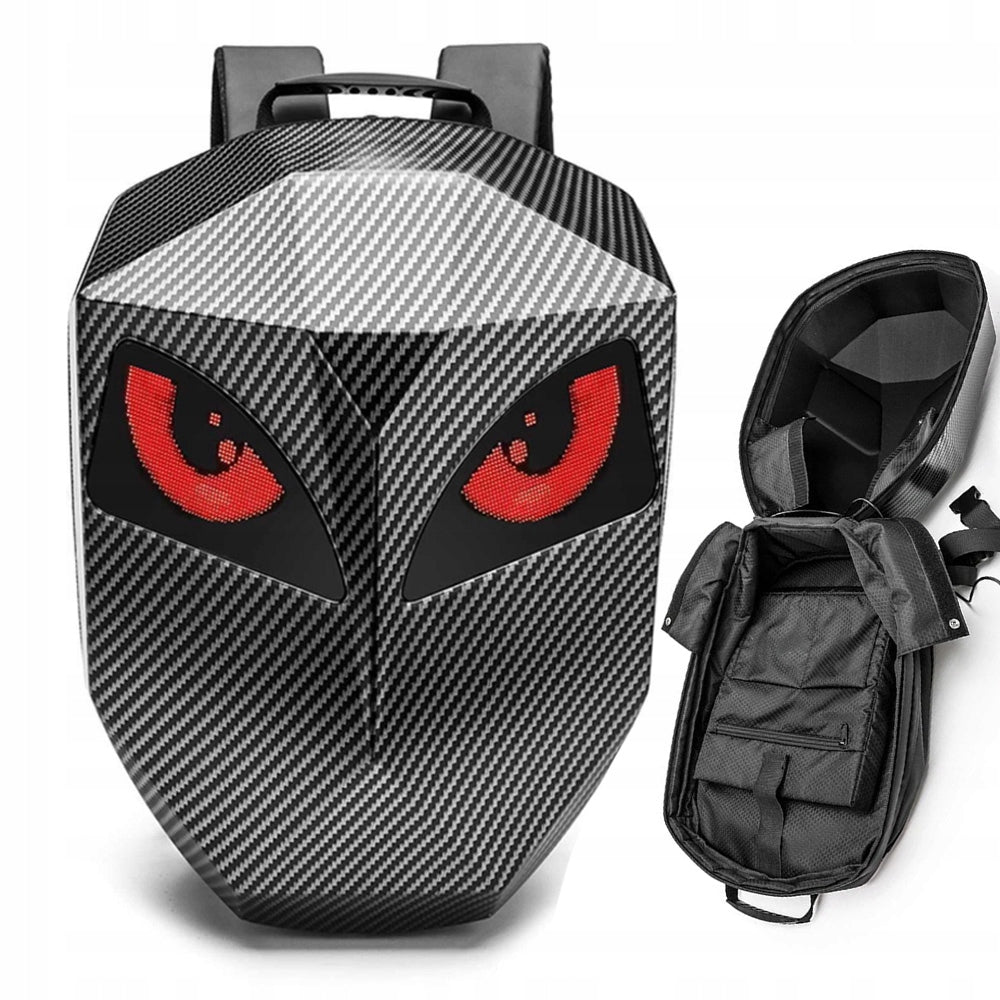 MOTORCYCLE BACKPACK WITH EYES LED WATER RESISTANT MOTORCYCLE FOR BLUETOOTH HELMET EAN (GTIN) 6901406184261