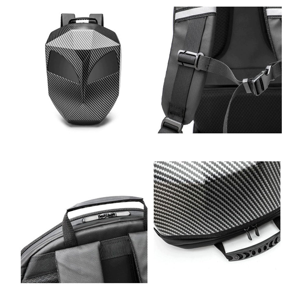 MOTORCYCLE BACKPACK WITH EYES LED WATER RESISTANT MOTORCYCLE HELMET BLUETOOTH SCREEN EAN (GTIN) 6905080760582